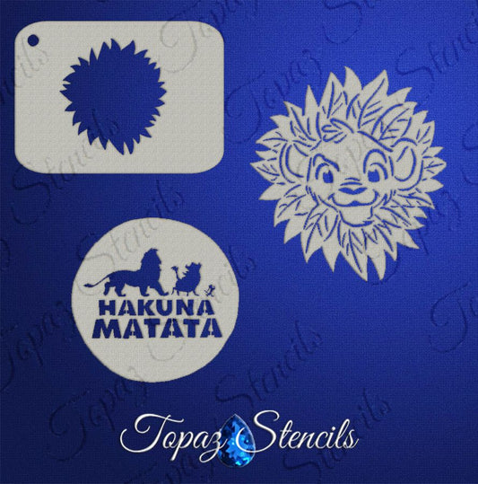 B&T Lion King Set stencil