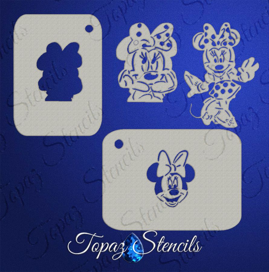 B&T Minnie Mouse Collection stencil