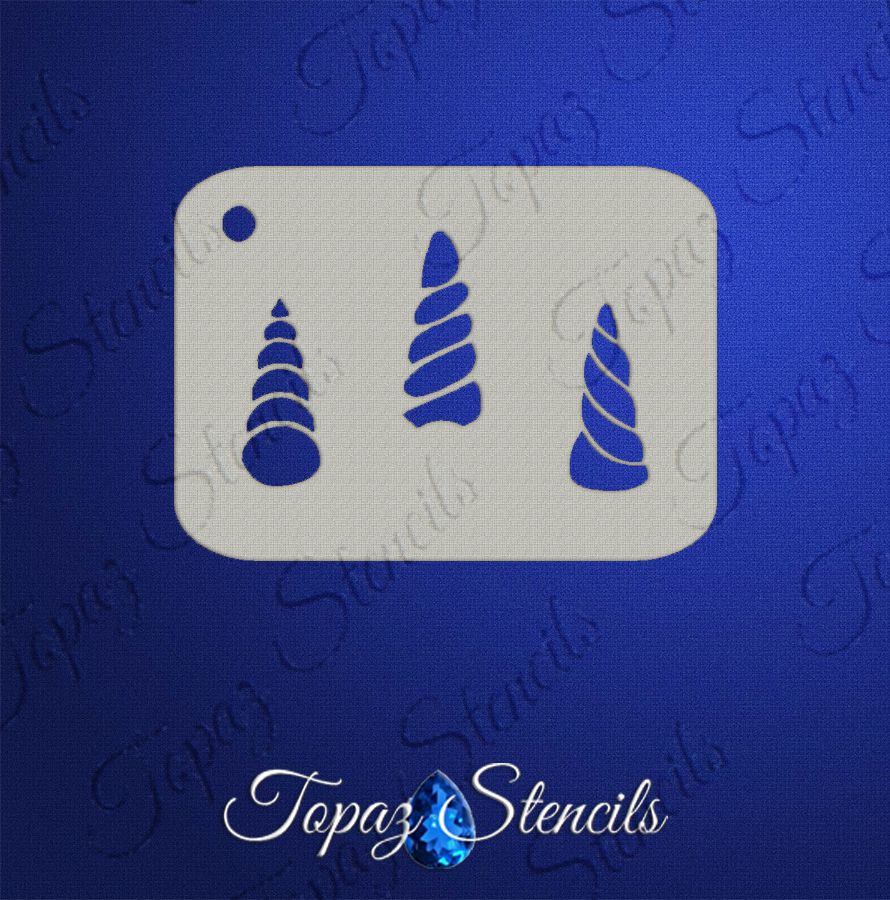 B&T Unicorn Horns stencil