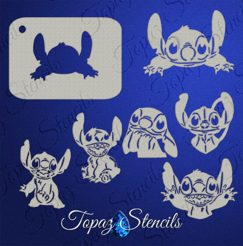 B&T Stitch Collection stencil