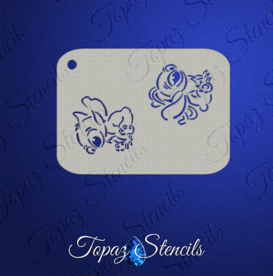B&T Stitch and Angel stencil