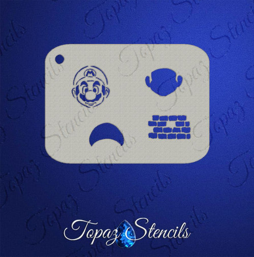 B&T Super Mario stencil
