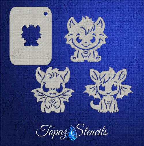 B&T Baby Dragons stencil