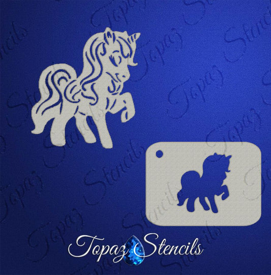 B&T Prancing Unicorn stencil