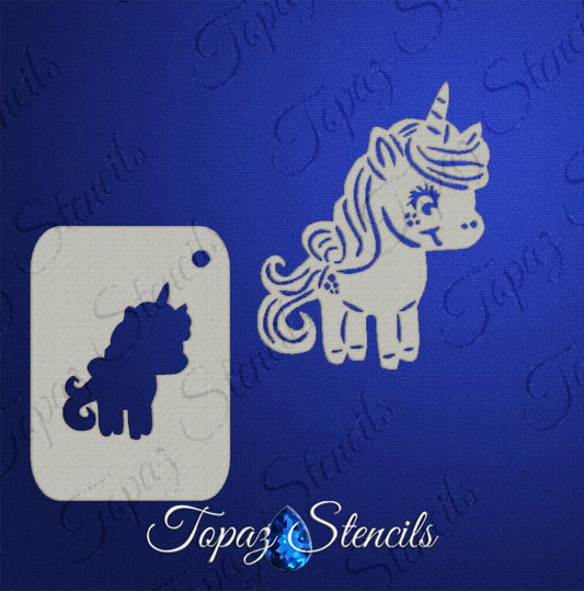 B&T Standing Unicorn stencil