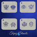 B&T Paw Patrol stencil