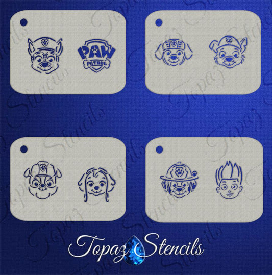B&T Paw Patrol stencil