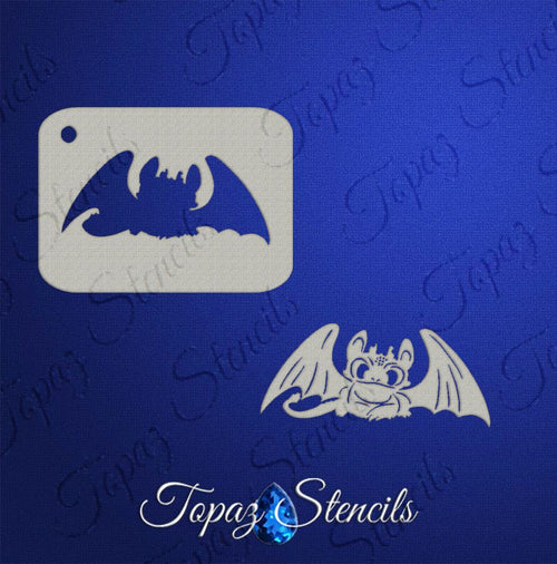 B&T Little Dragon stencil
