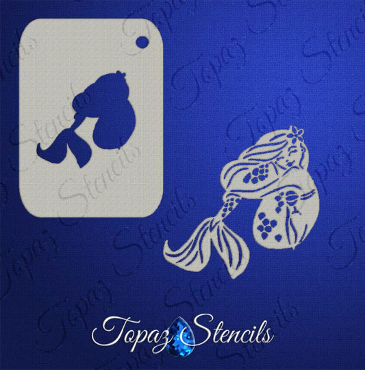 B&T Happy Mermaid stencil
