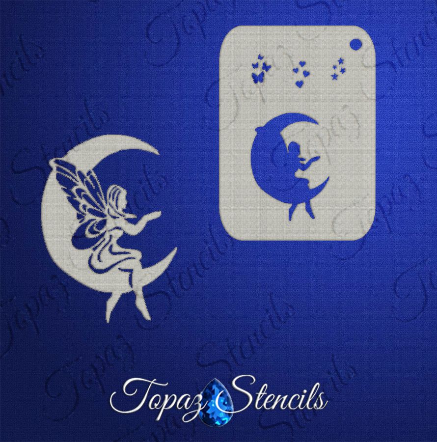 B&T Moon Fairy stencil