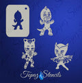 B&T PJ Masks stencil