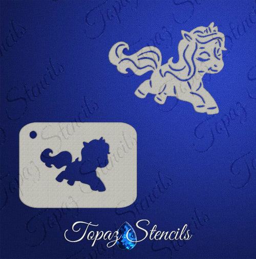 B&T Jumping Unicorn stencil