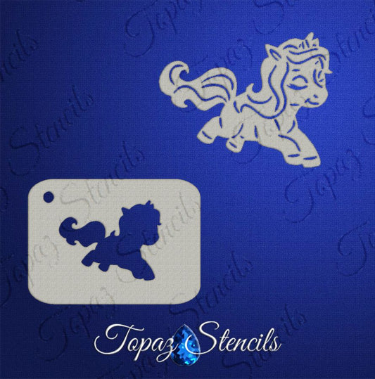 B&T Jumping Unicorn stencil