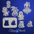 B&T Halloween Cuties stencil