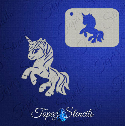 B&T Rearing Unicorn stencil
