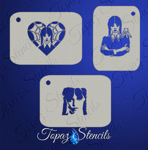 B&T Wednesday Set stencil