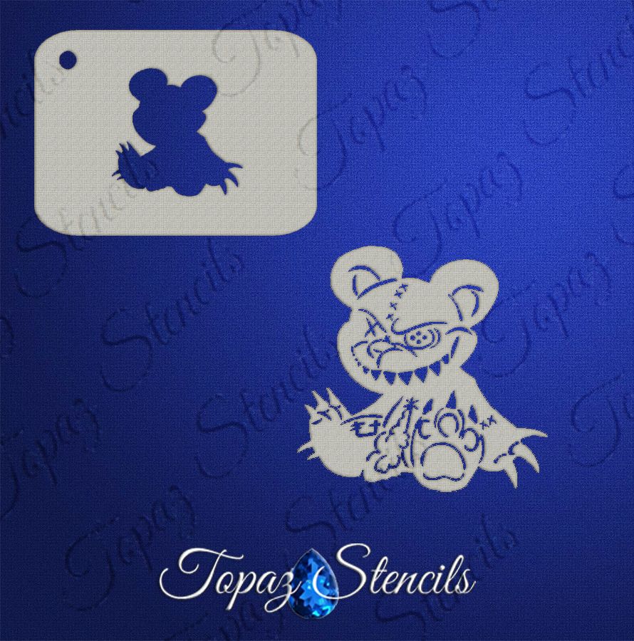 B&T Scary Bear stencil