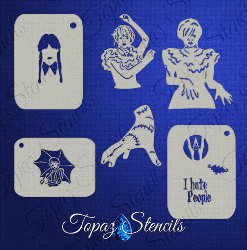 B&T Wednesday Collection stencil