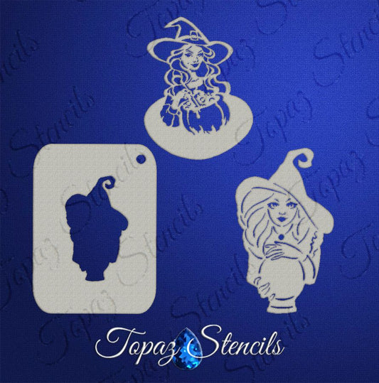 B&T Witches stencil