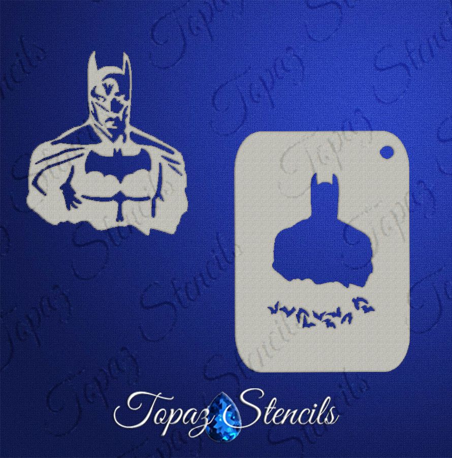 B&T Batman stencil