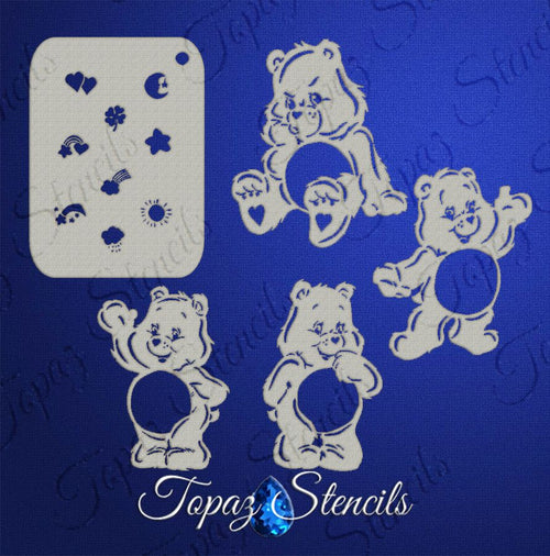B&T Carebears Collection stencil