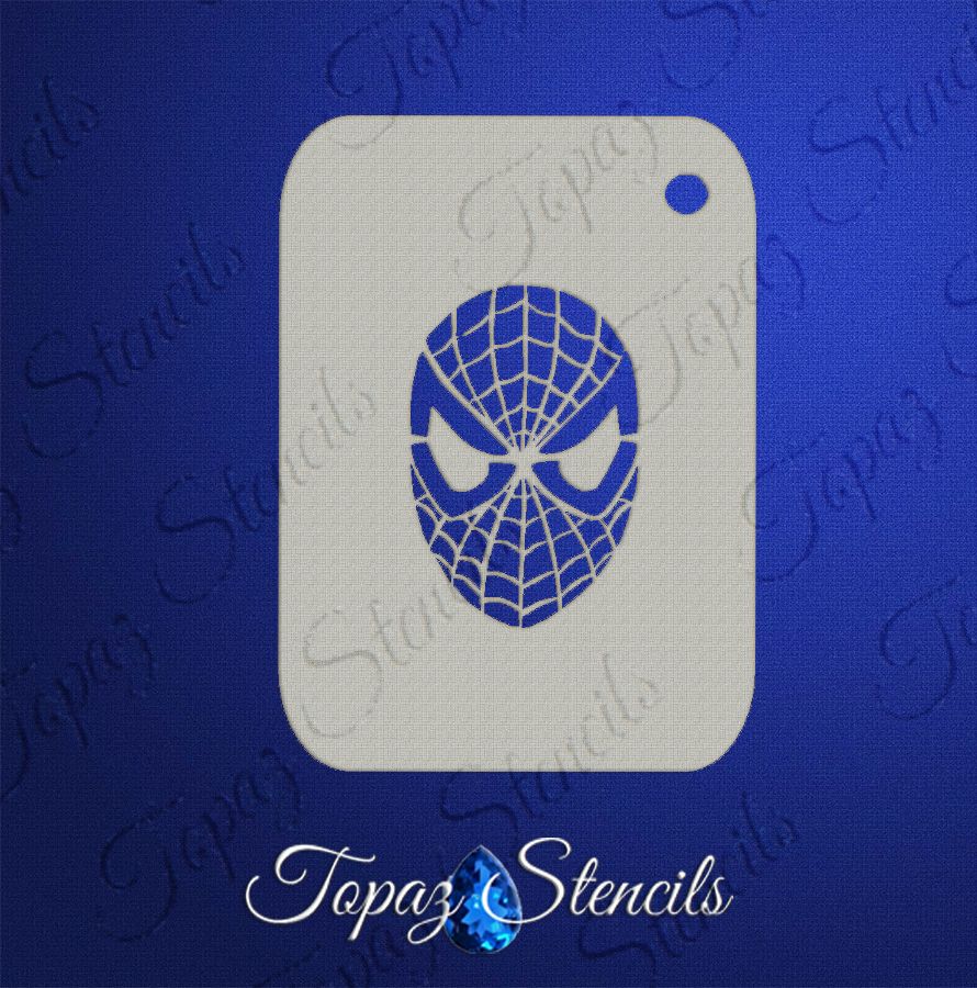 B&T Spiderman Face stencil