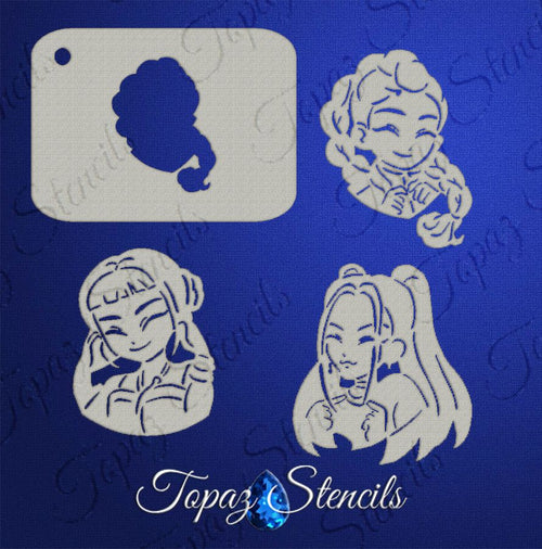 B&T K Pop Girls stencil