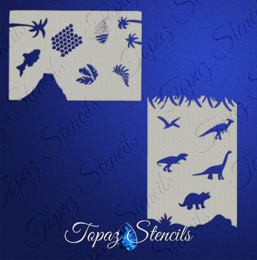 B&T Dino Theme stencil