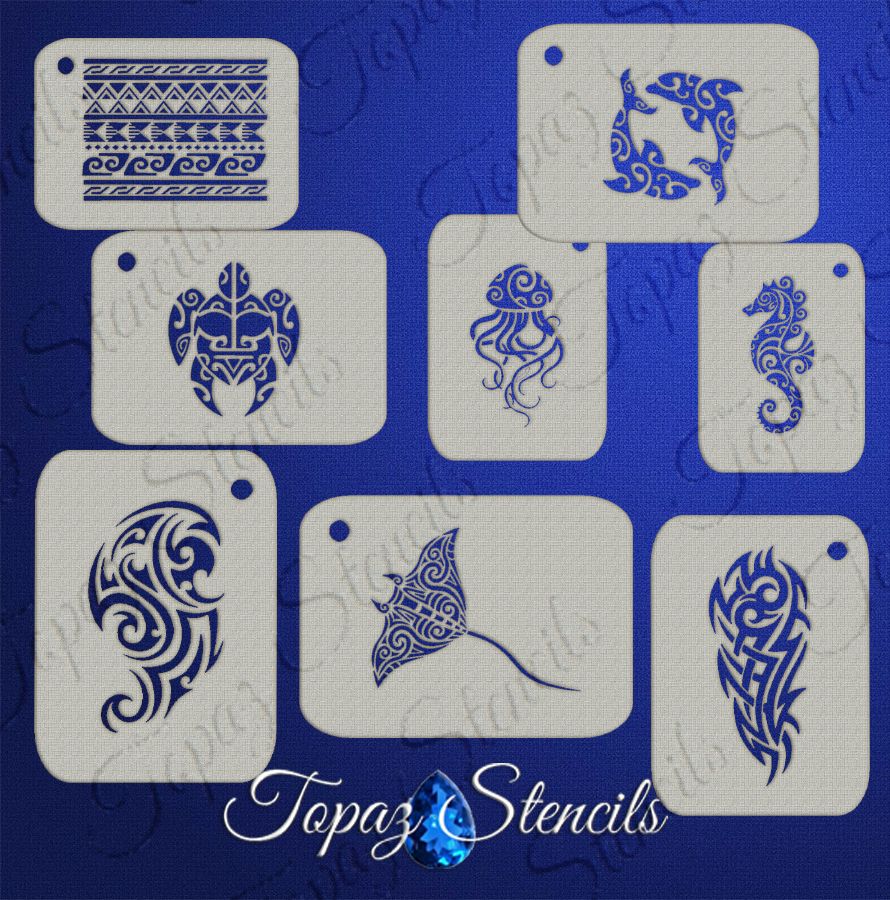 B&T Tribal Collection stencil