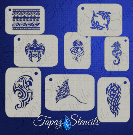 B&T Tribal Collection stencil