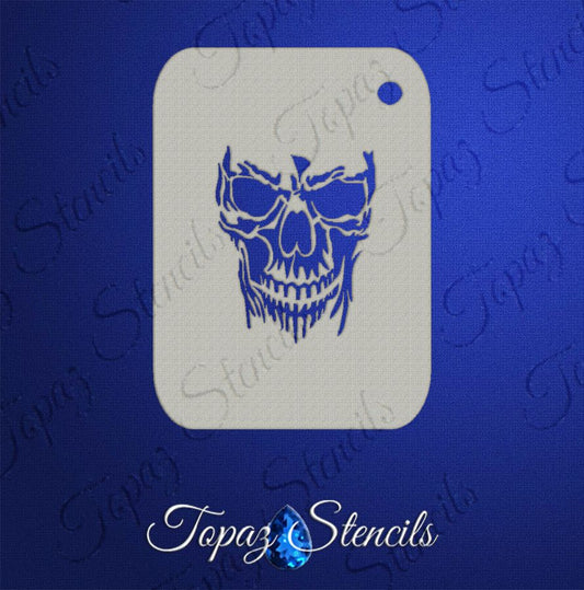 B&T Menacing Skull stencil