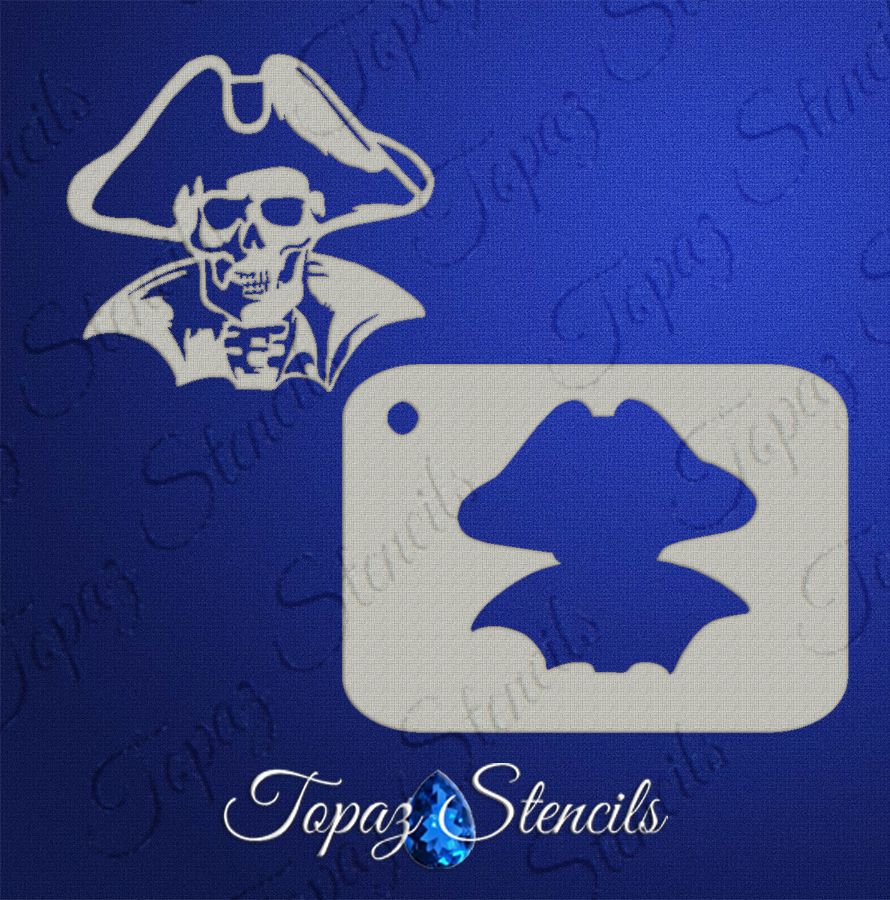 B&T Skeletal Pirate stencil