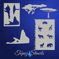 B&T Safari Theme stencil