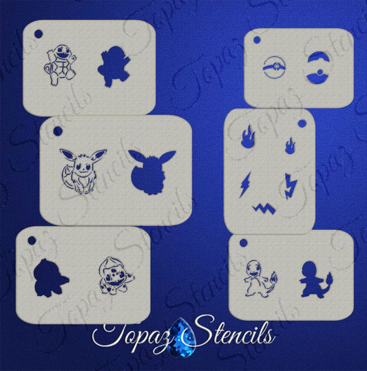 B&T Pokemon Collection stencil