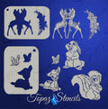 B&T Bambi Sleeve stencil