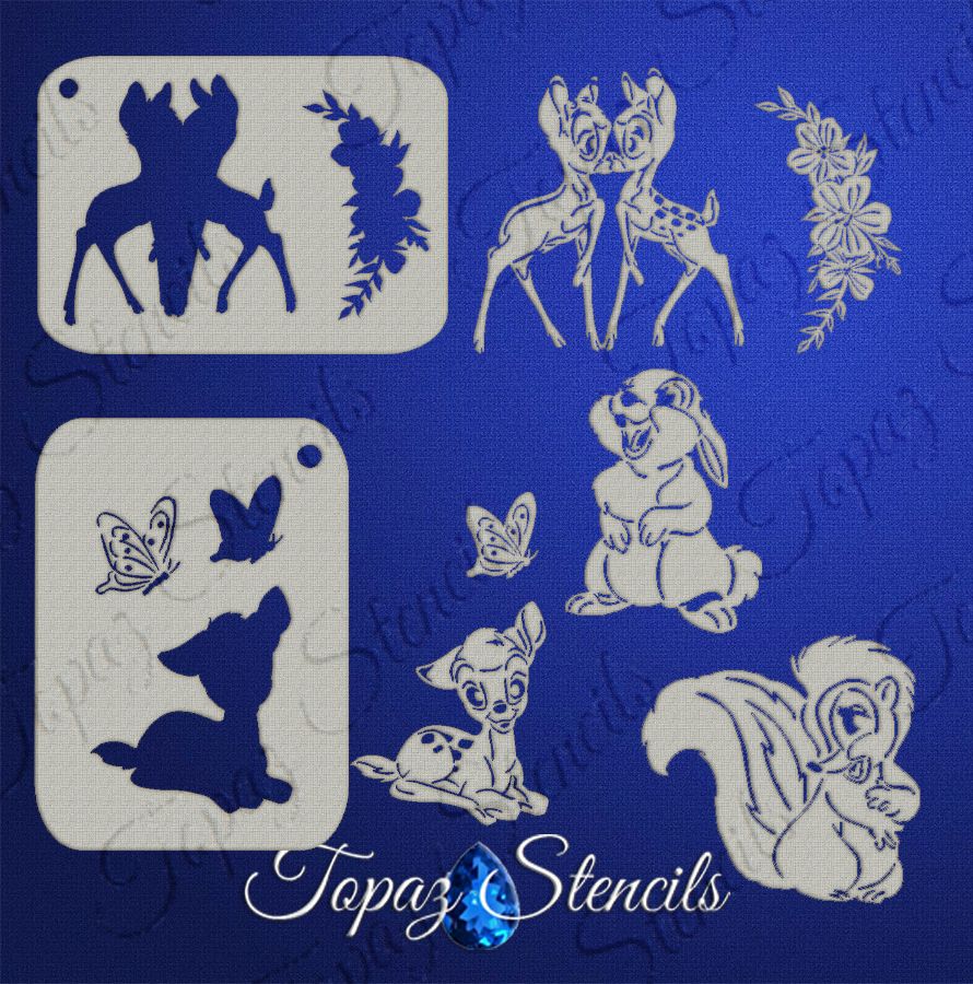 B&T Bambi Sleeve stencil