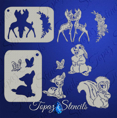 B&T Bambi Sleeve stencil