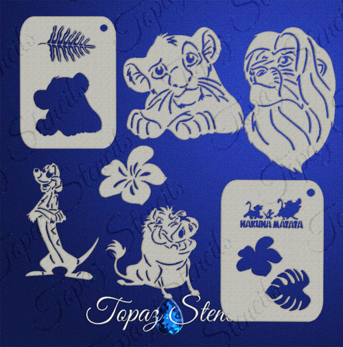 B&T Hakuna Mutata Sleeve stencil