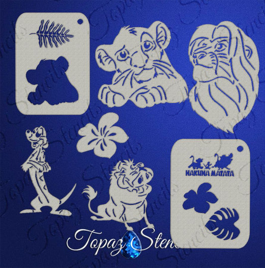 B&T Hakuna Mutata Sleeve stencil