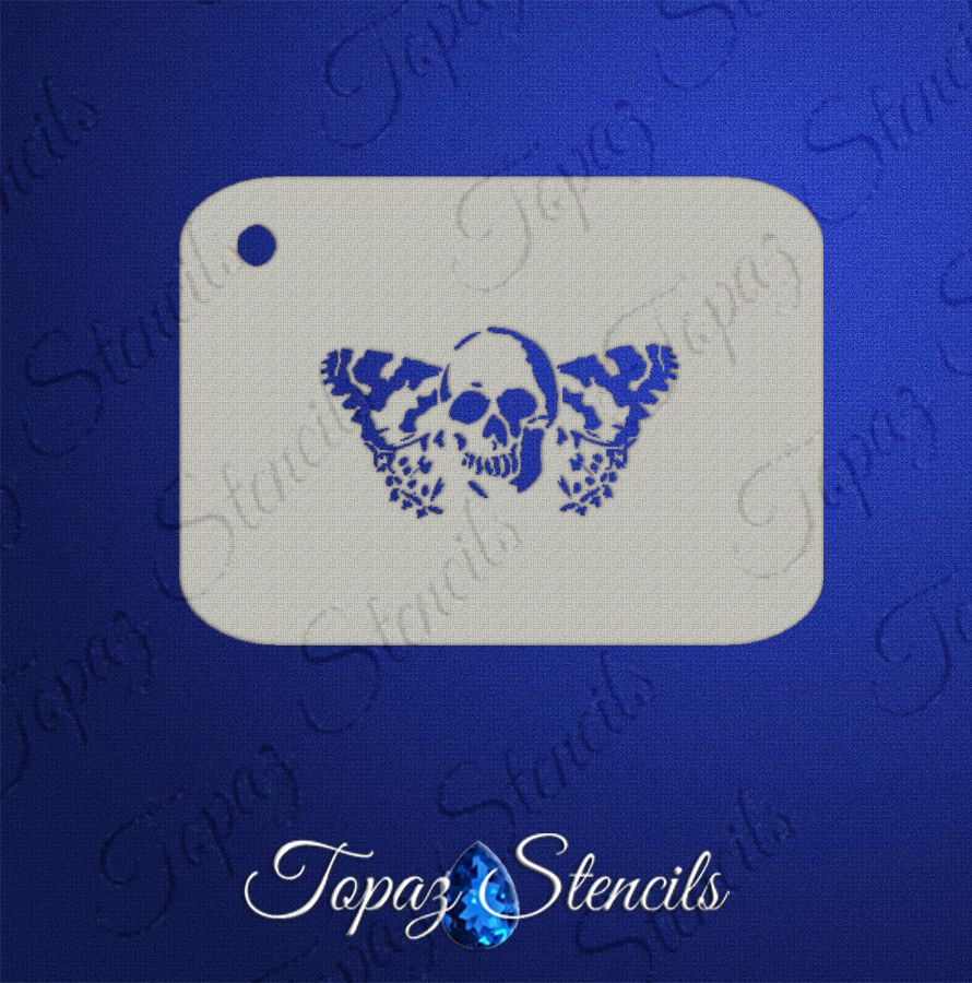 B&T Skull Moth stencil