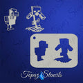 B&T Minecraft Fun stencil