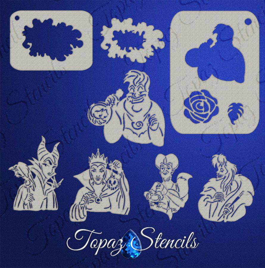 B&T Villians Sleeve stencil