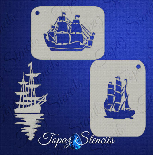 B&T Ships stencil