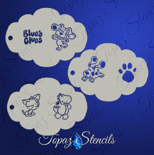 Blues Clues stencil