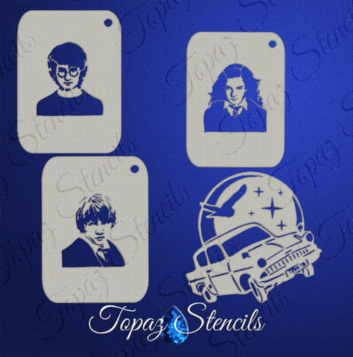 B&T Harry Potter Sleeve stencil