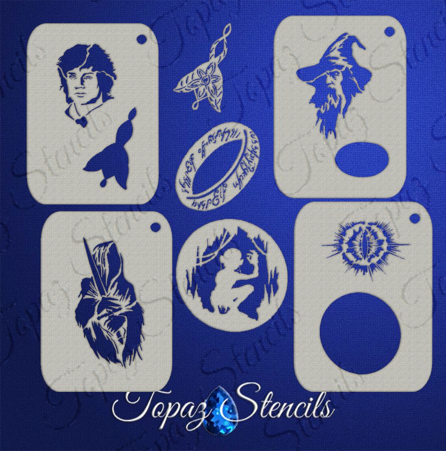 B&T Lord of the Rings Sleeve stencil