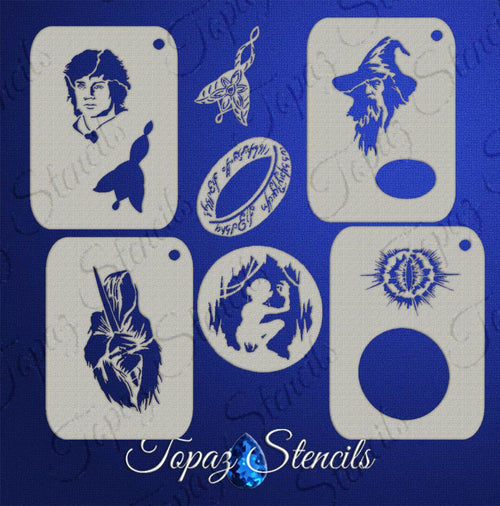 B&T Lord of the Rings Sleeve stencil