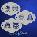 Demon Slayer Anime Set stencil