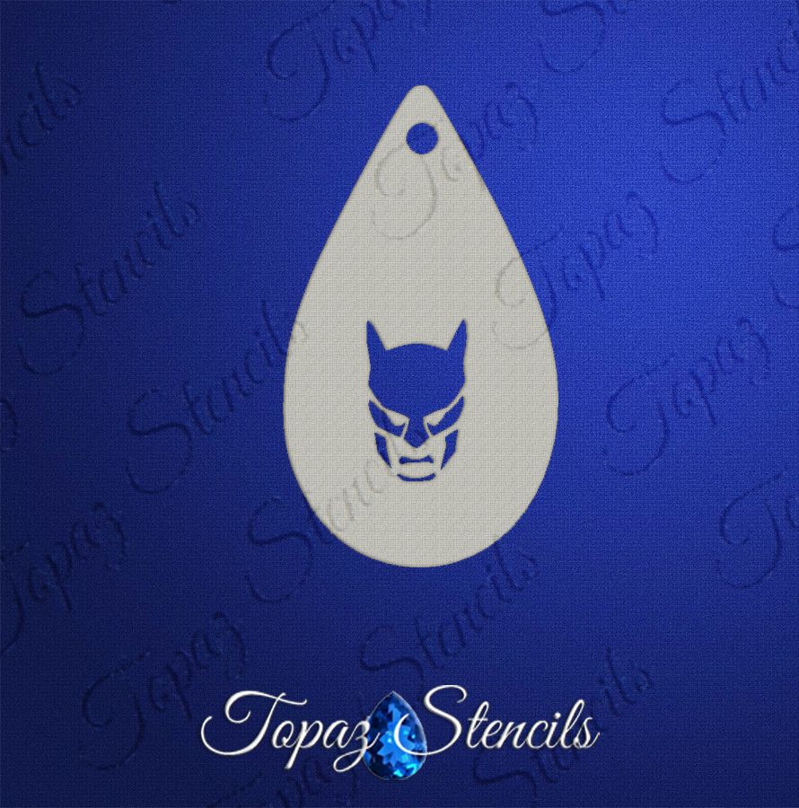Acacia's Batman Face stencil