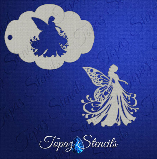 Acacia's Butterfly Fairy stencil